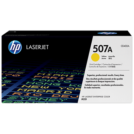 HP Toner č.507A LaserJet žltý