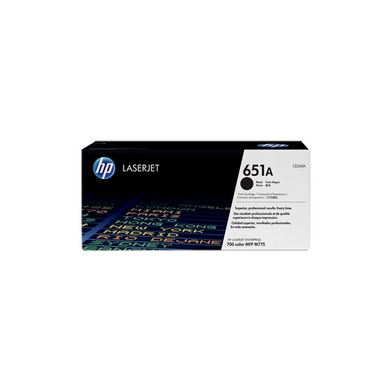 HP Toner č.651A LaserJet čierny
