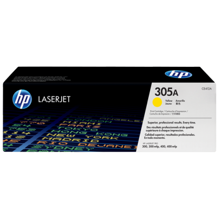HP Toner č.305A LaserJet žltý