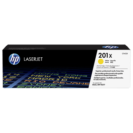 HP Toner č.201X LaserJet žlty