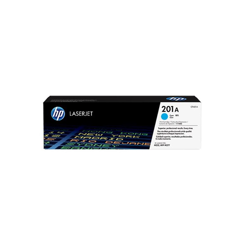 HP Toner č.201A LaserJet azurovy