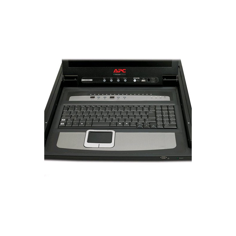 APC 17" Rack LCD Console with Integrated 16 Port Analog KVM Switch