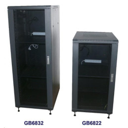 Eurocase stojanový skříňový rozvaděč GB6832, 32U / 19" 600x800x1533mm