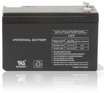 Eurocase baterie pro záložní zdroj NP12-12, 12V, 12Ah (RBC4)
