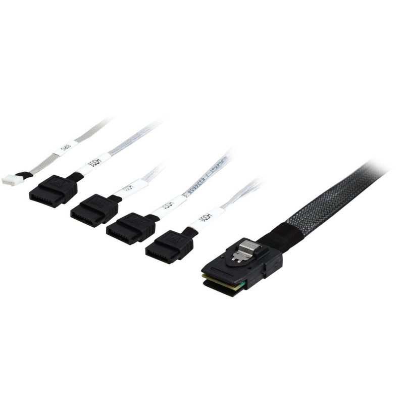 Intel® SAS cable kit AXXE34DRVCBL, Single, SAS/SATA 4 Drive cable