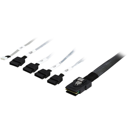 Intel® SAS cable kit AXXE34DRVCBL, Single, SAS/SATA 4 Drive cable