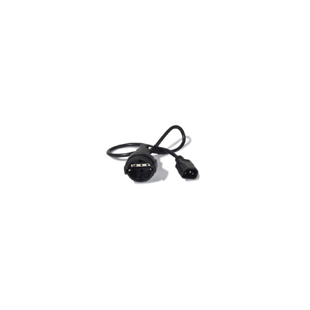 APC Power Cord, C14 to CEE 7/7 Schuko, 0.6m