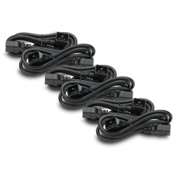 APC Power Cord Kit (6 ks), C19 to C20 (90 degree), 0.6m