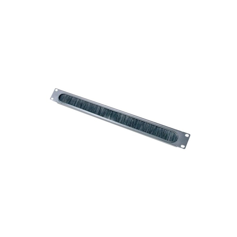 APC 1U Cable Pass-Thru w/ Brush Strip Black