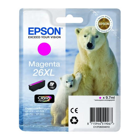 Epson inkoust XP-600/XP-700/XP-800 magenta XL