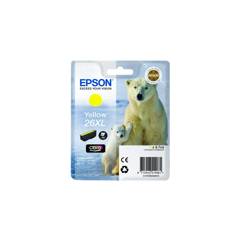 Epson inkoust XP-600/XP-700/XP-800 yellow XL