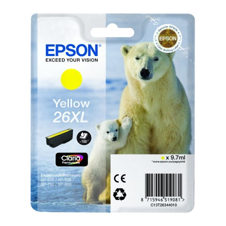 Epson inkoust XP-600/XP-700/XP-800 yellow XL