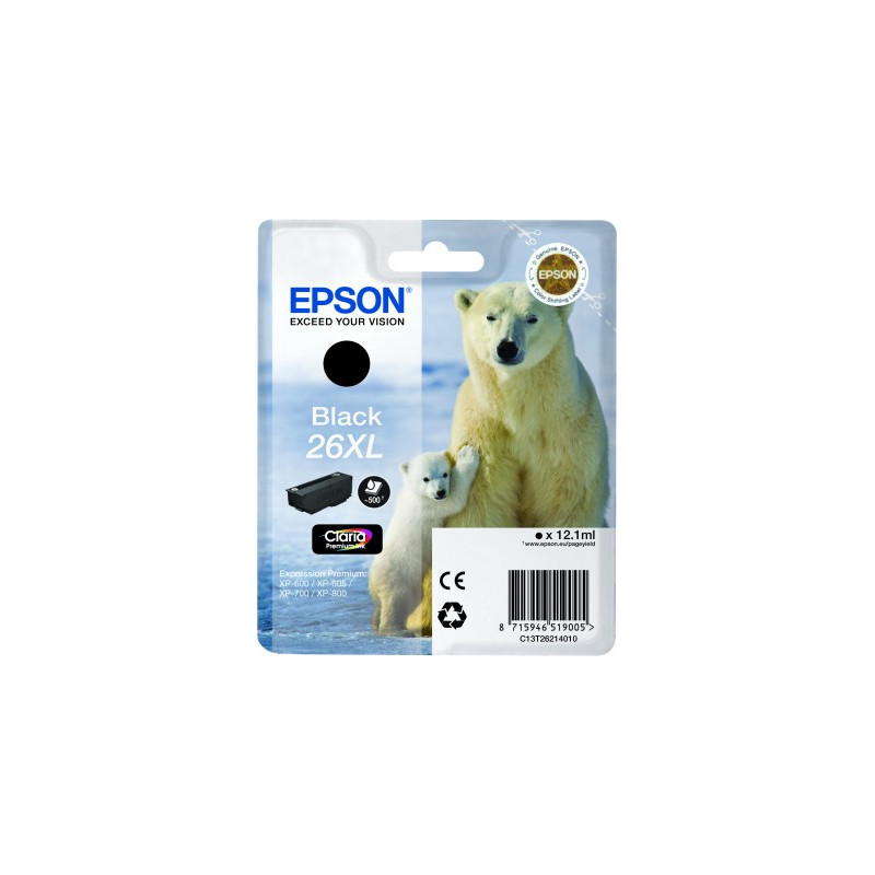 Epson inkoust XP-600/XP-700 black XL