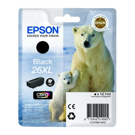 Epson inkoust XP-600/XP-700 black XL