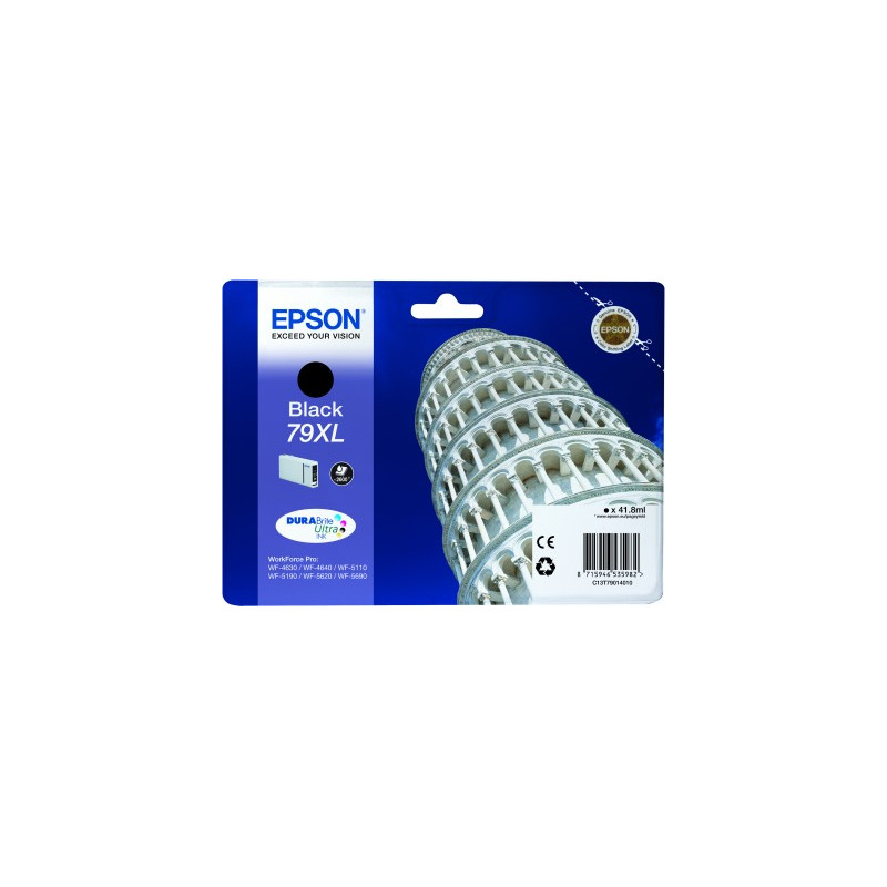 Epson inkoust WF5000 series black XL - 41.8ml