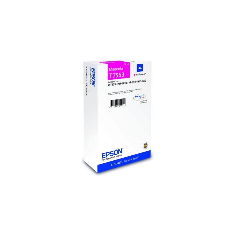 Epson inkoust WF8000 series magenta XL - 39ml