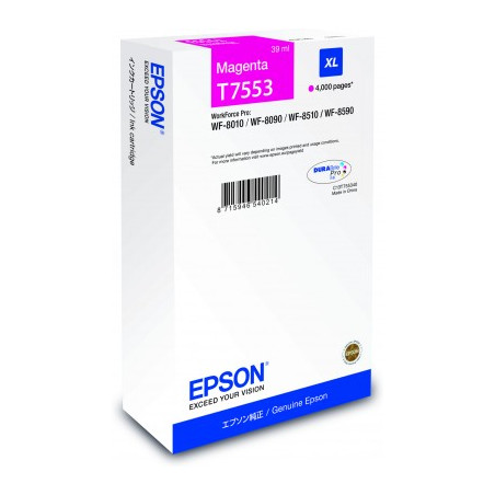 Epson inkoust WF8000 series magenta XL - 39ml