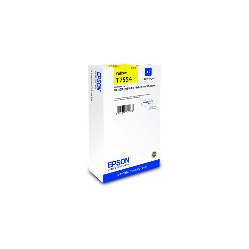 Epson inkoust WF8000 series yellow XL - 39ml