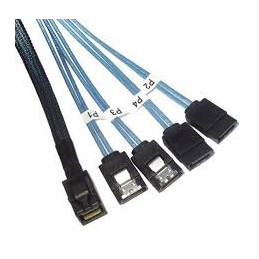 INTEL 450mm Cables with straight SFF8643 to 7-pin SATA connectors