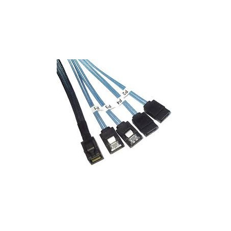 INTEL 450mm Cables with straight SFF8643 to 7-pin SATA connectors