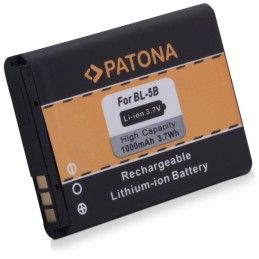 PATONA baterie pro mobilní telefon Nokia BL-5B / ROLLEI Sportsline 640, 1000mAh 3,7V Li-Ion