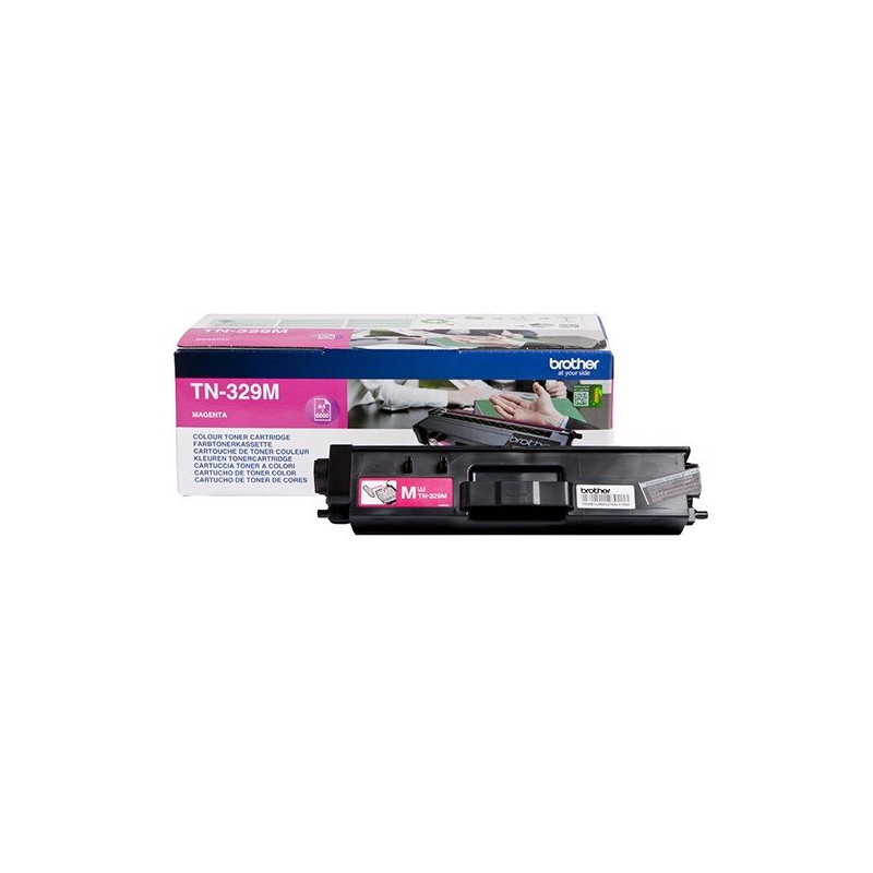 Brother TN-329M, toner magenta, 6 000 str.
