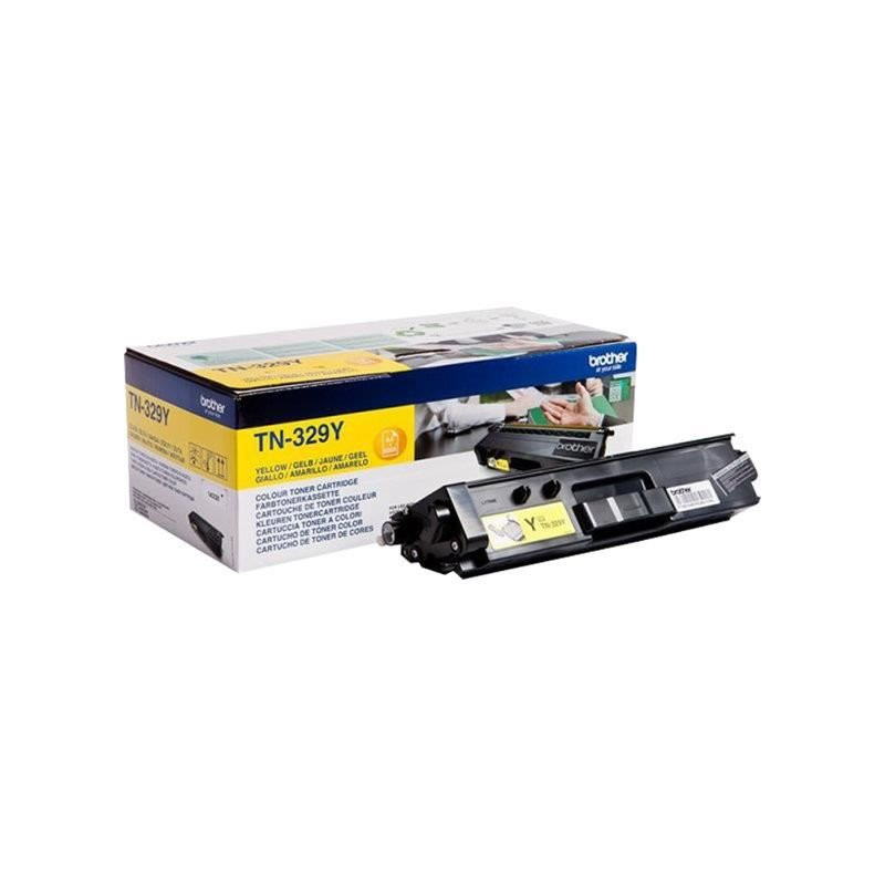 Brother TN-329Y, toner yellow, 6 000 str.