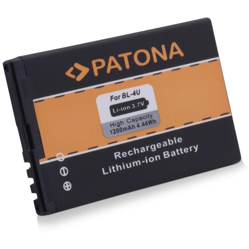 PATONA baterie pro mobilní telefon Nokia BL-4U 1200mAh 3,7V Li-Ion
