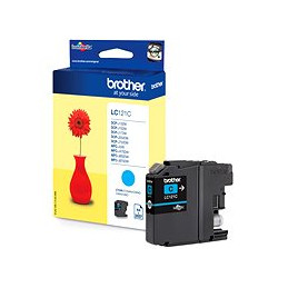 Brother LC-121C, cartridge azure (300 str.)