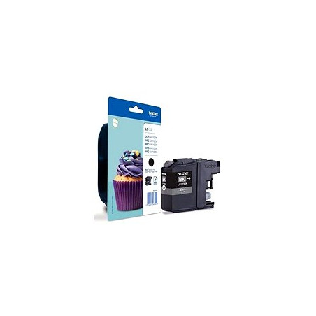 Brother LC-123BK, cartridge black (600 str.)