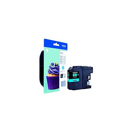Brother LC-123C, cartridge azure (600 str.)