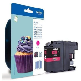 Brother LC-123M, cartridge magenta (600 str.)