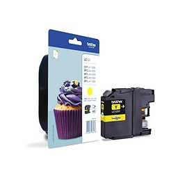 Brother LC-123Y, cartridge yellow (600 str.)
