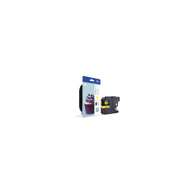 Brother LC-123Y, cartridge yellow (600 str.)