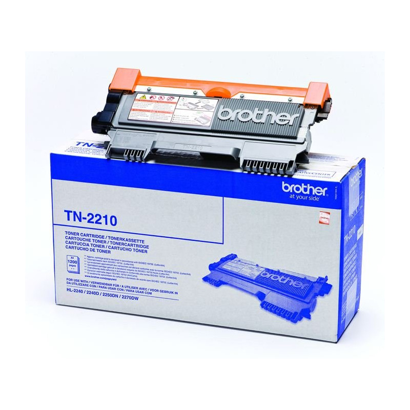 Brother TN-2210, toner black, 1 200 str.