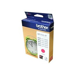 Brother LC-125XLM, cartridge magenta (1200 str.)