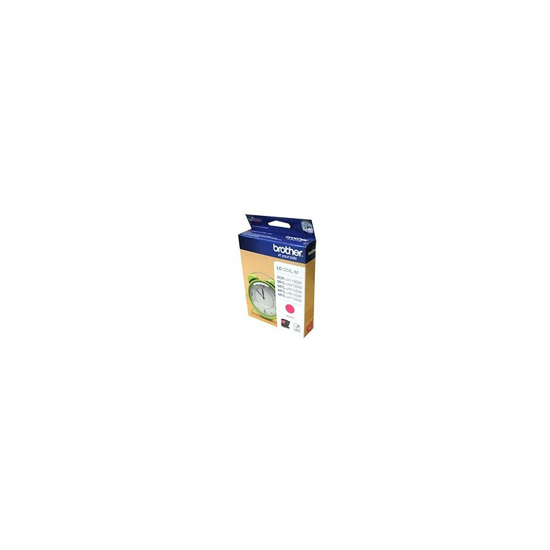 Brother LC-125XLM, cartridge magenta (1200 str.)