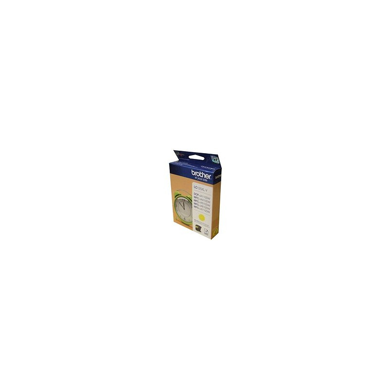 Brother LC-125XLY, cartridge yellow (1200 str.)