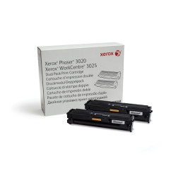 Xerox® Phaser® 3020 / WorkCentre® 3025 Dual Pack 1.5K Print Cartridge
