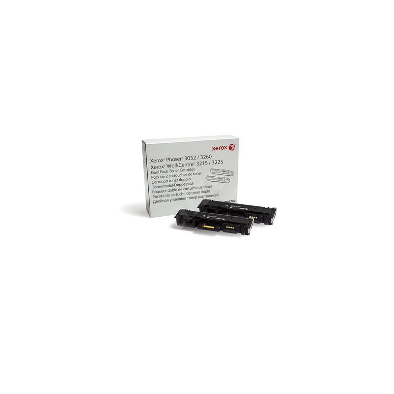 Xerox toner pre Phaser 3052, 3260/ WorkCentre 3215, 3225 Dual Pack 3K Toner Cartridge (6 000)
