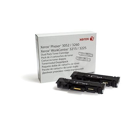Xerox toner pre Phaser 3052, 3260/ WorkCentre 3215, 3225 Dual Pack 3K Toner Cartridge (6 000)