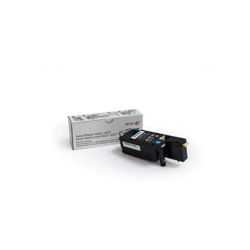 Xerox® CYAN TONER, PHASER 6020/6022, WORKCENTRE 6025/6027 - 1K