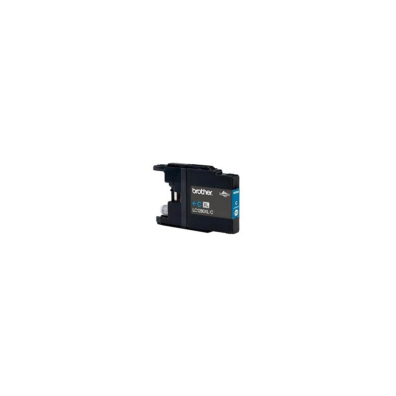 Brother LC-1280XLC (inkoust, cyan, 1 200 str.)