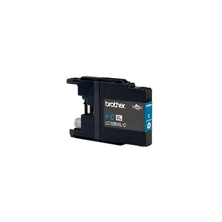 Brother LC-1280XLC (inkoust, cyan, 1 200 str.)