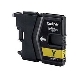 Brother LC-985Y (inkoust, yellow, 260 str.)