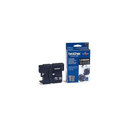 Brother LC-980BK (inkoust, black, 300 str.)