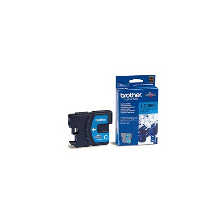 Brother LC-980C (inkoust, cyan, 260 str.)