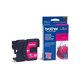 Brother LC-980M (inkoust, magenta, 260 str.)