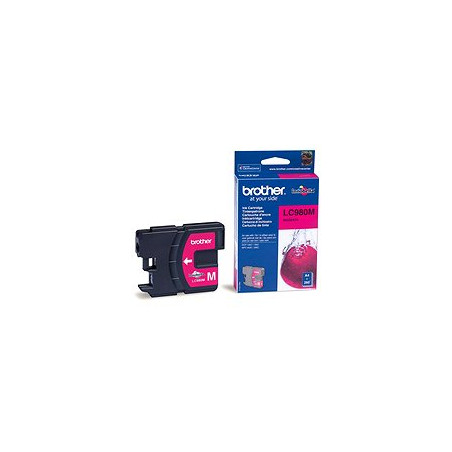 Brother LC-980M (inkoust, magenta, 260 str.)