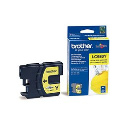 Brother LC-980Y (inkoust, yellow, 260 str.)